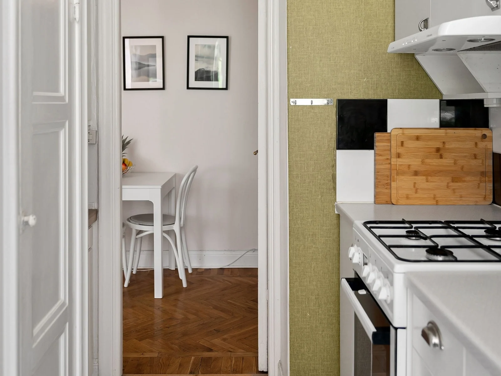 Cuisine compacte et fonctionnelle